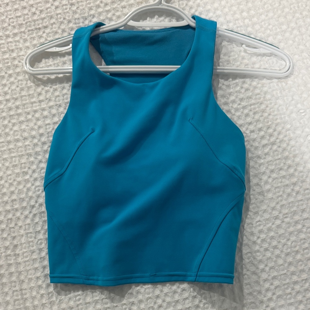 lululemon athletica Blue Tank Top